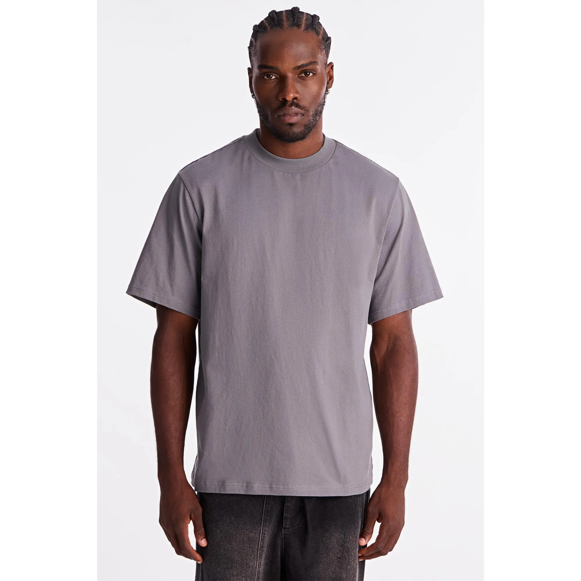 Oversized Heavyweight Tee 240GSM - Charcoal
