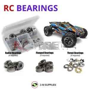 RCScrewZ Metal Shielded Bearings tra135b for Traxxas Rustler 4x4 VXL 1/10 Stadium (#67376-4) | RCX