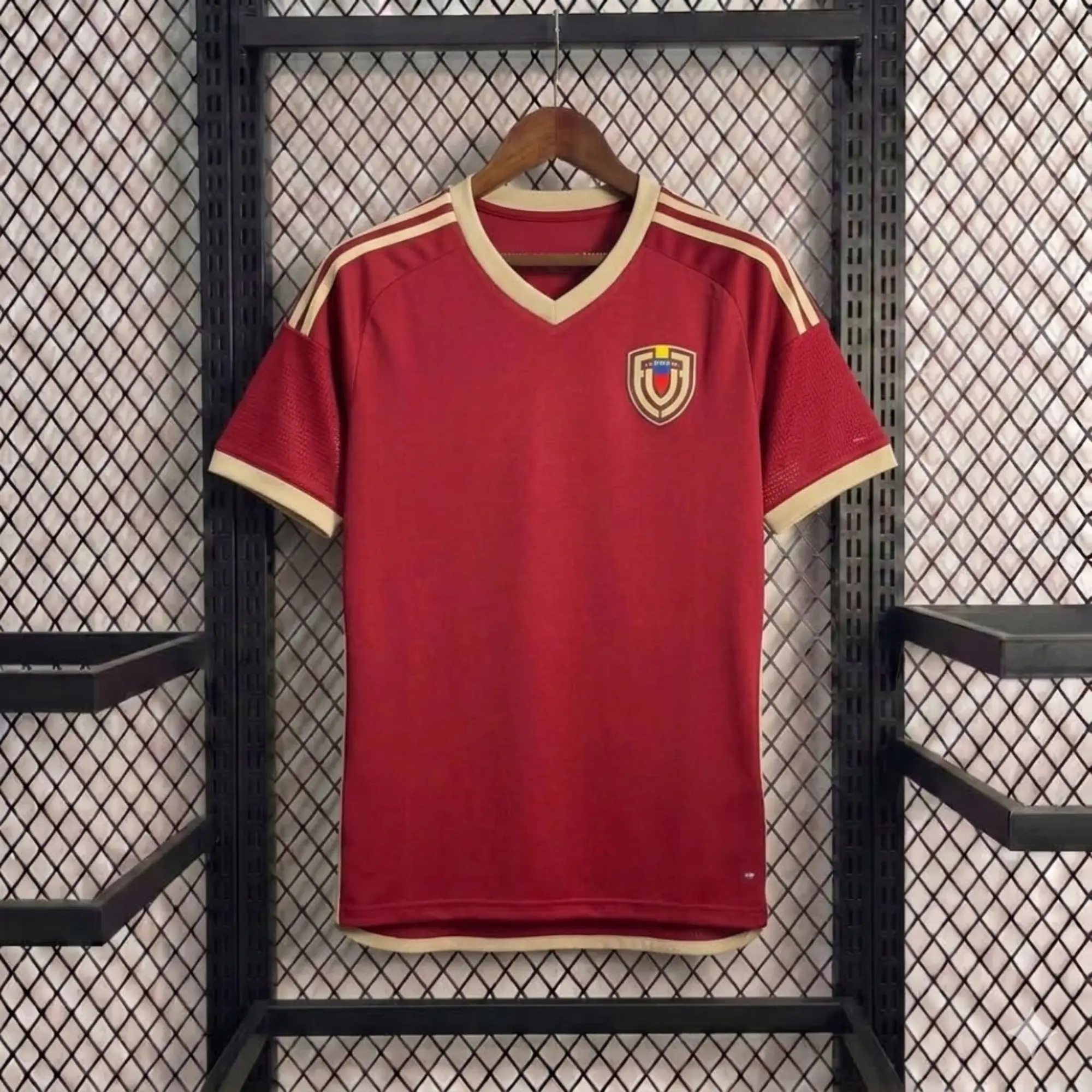 [HotToday] - Venezuela 2024 Home Soccer Jersey - Full Print Logo