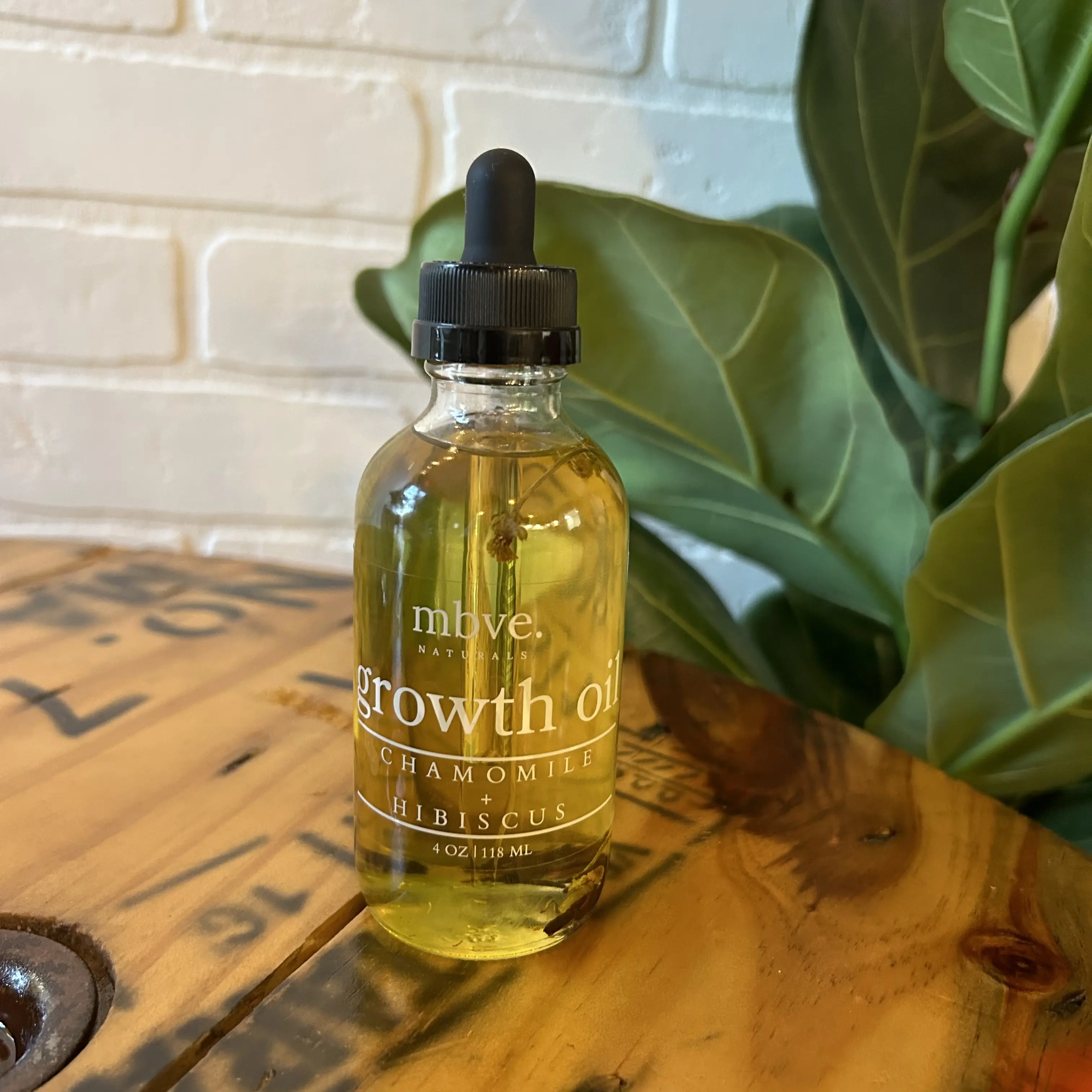 Hibiscus + Chamomile Hair Growth Oil
