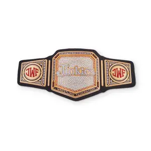 A Wrestling Belt YOU CAN CLEAN YOUR GLASSES WITH