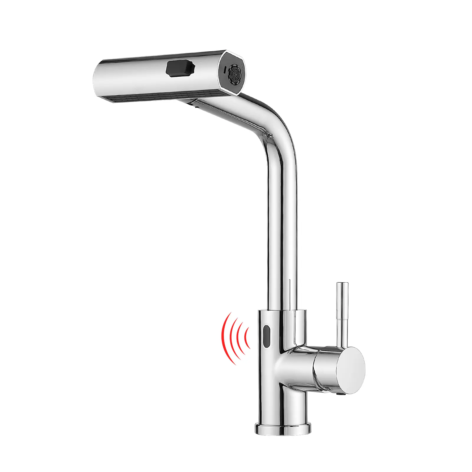 Touchless Kitchen Faucet, Hands Free Automatic Smart Kitchen Faucet, Stainless Steel Touchless Kitchen Faucet