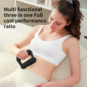 Upgraded Multifunctional Fascia Massager – 5 Modes & 5 Speed Levels for Deep Tissue Relief – Portable Full-Body Massage Tool with Adjustable Back Support Belt, Perfect for Waist, Legs & Everyday Muscle Recovery – Great Gift Choice!