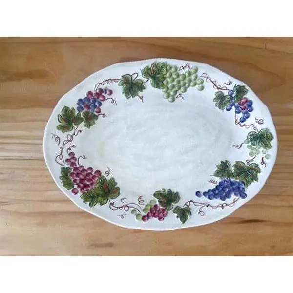 Vintage Grape Platter