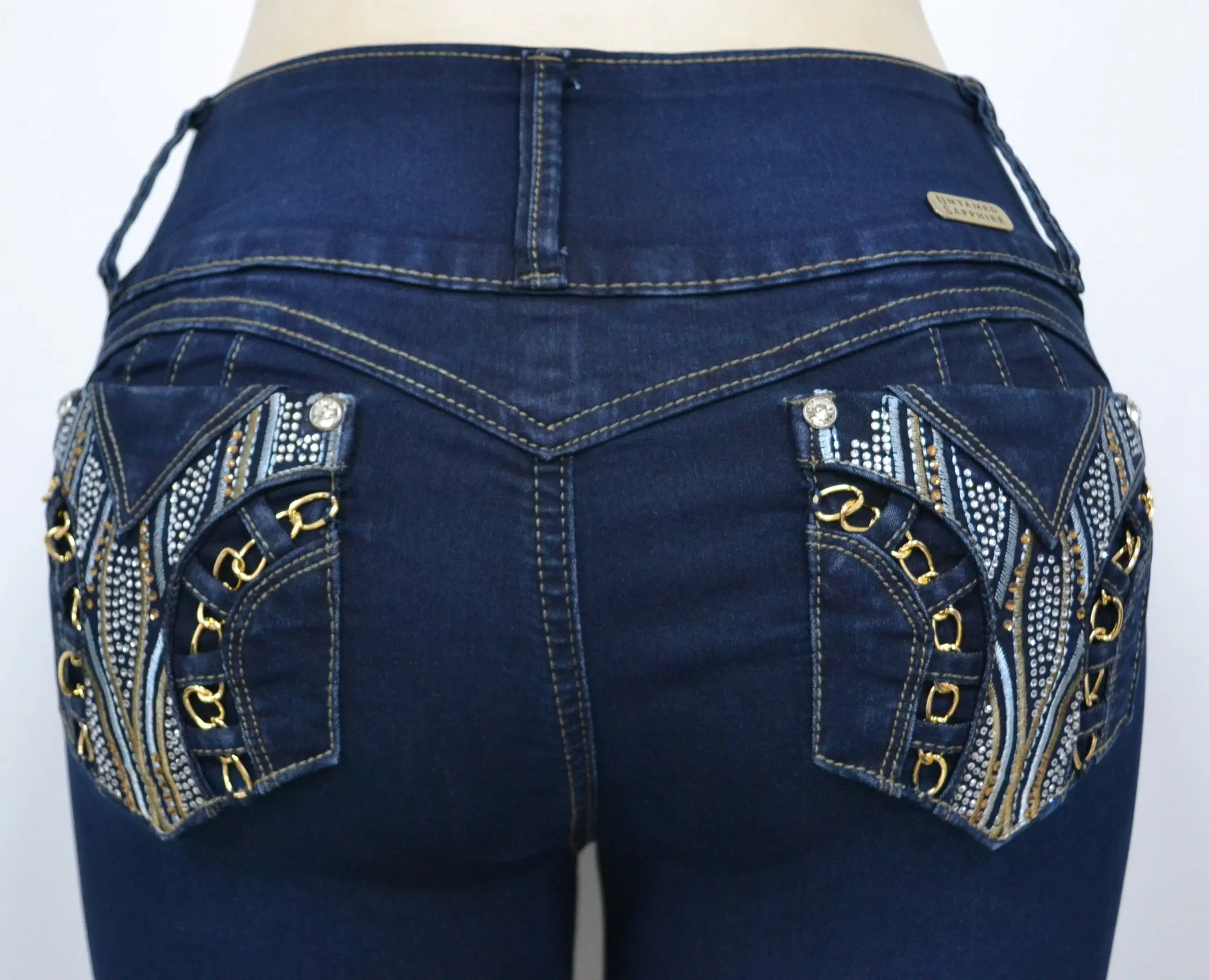 USC-F015 Sexy Olivia Butt Lifter Levante Cola Jean jeans