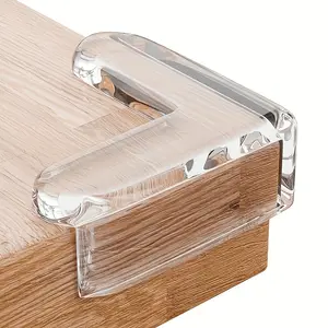 Anti collision corner table corner transparent anti-collision corner furniture corner soft package corner child safety PVC protective cover Corner Protectors