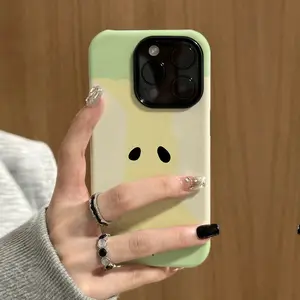 Green Apple Core Phone Case for use with iphone 17 air 16 pro max 15 plus 14 pro 13/12/11 hard shell design phone cases for iphone X/XS XSMAX XR 7/8 PLUS for girlies aesthetic holographic funny phone case