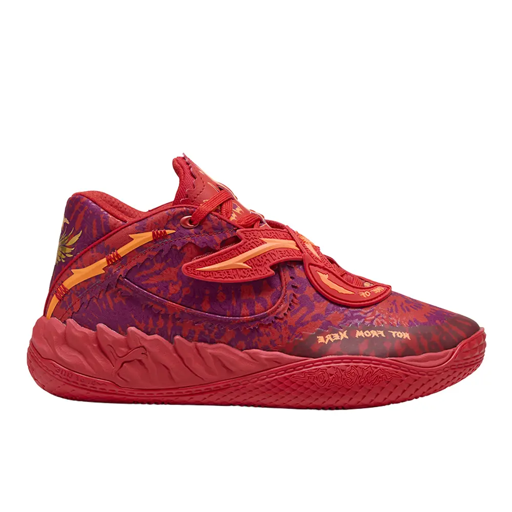 PUMA Mens X Lamelo Ball Mb.05 Crowd Surf Basketball Sneakers Shoes - Red