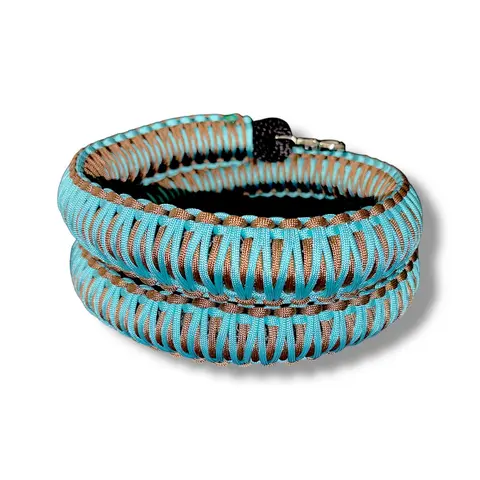 Lunch Box Strap - Cooler Strap - Paracord Lunch Box Strap - Handmade - 4ft Adjustable Cooler Strap with 360 Degree Swivel Clips