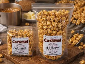 Gourmet Caramel Old Fashioned Popcorn - Snack and Crispy