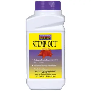 Bonide Stump Killer Granules, 1lb Specialty Garden Tool, Easy-to-Apply Formula for Decomposing Stumps, Decomposes Stumps