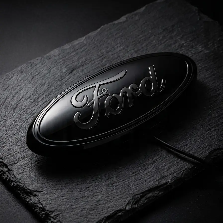Ford Dynamic Animated LED Grille Emblem - Plug & Play Easy-Install Car Logo Light, OEM-Style No-Wiring Exterior Decoration Accessory for F-150, Transit Truck Mods, Animation