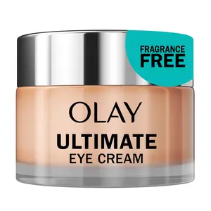 Olay Ultimate Eye Cream - 3 in 1, Concealer, DeWrinkler, DePuffer, Fine Lines, Wrinkles, Puffiness, Hydrate, Smooth, Brighten, 0.4 oz