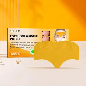 10 Pcs Forehead Wrinkle Relief Stickers, Forehead Facial Patches, Smooth Tighten Skin, Look Younger, Solid Form, No Flammable Aerosols, 1 Base Unit Count