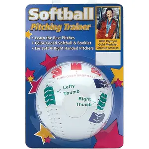 Markwort Christie Ambrose's Softball Pitching Trainer, 11-Inch,White