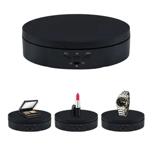Motorized Rotating Display Stand, 5.74Inch 360 Degree Electric Rotating