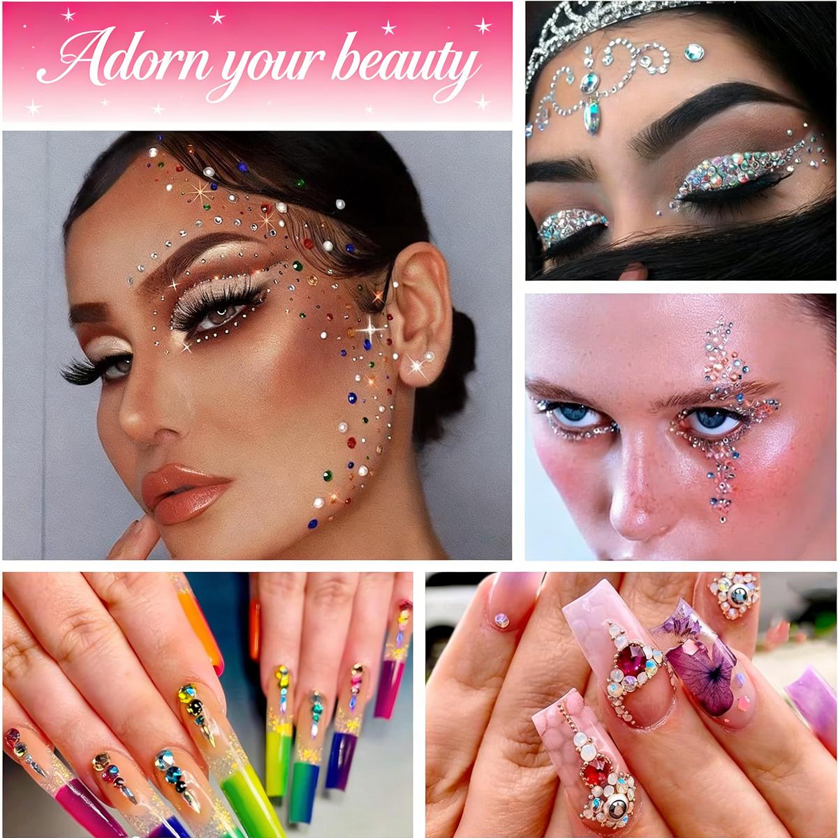 Resin jelly rhinestones for sparkling decoration; multi-colored 3mm flat-bottomed gemstones suitable for diamond painting; sparkling decoration sets suitable for nail art, crafts, books, makeup, etc. Resin jelly rhinestones for sparkling decoration; multi-colored 3mm flat-bottomed gemstones suitable for diamond painting; sparkling decoration sets suitable for nail art, crafts, books, makeup, etc.