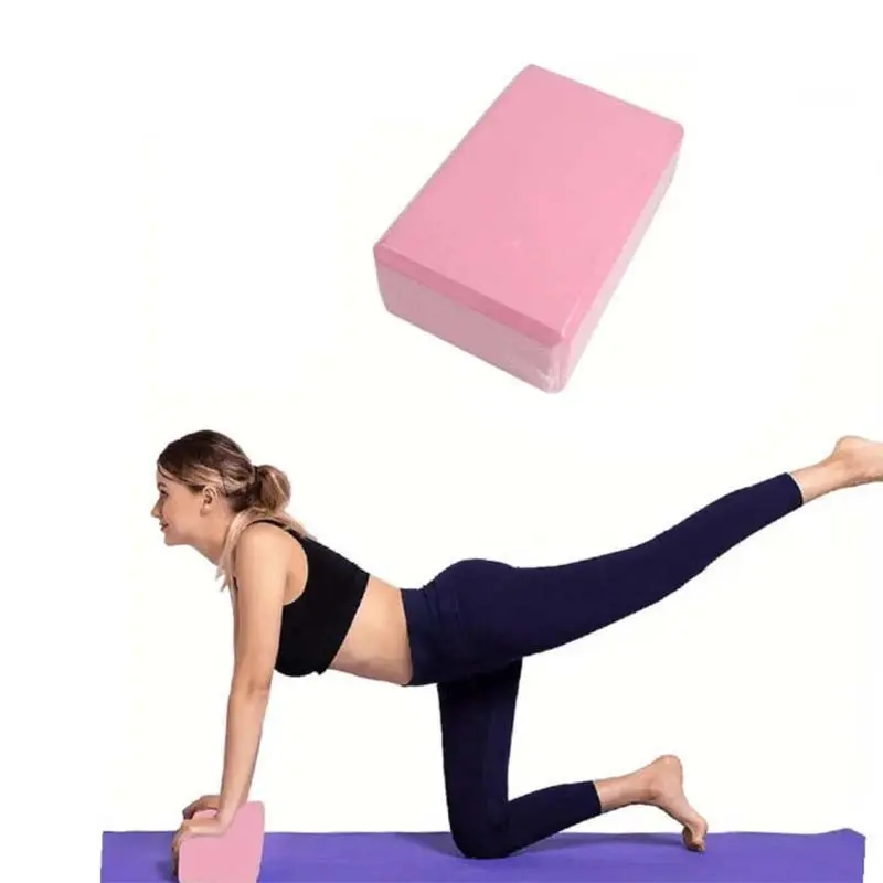 High Density 200g Foam Yoga Brick, Yoga Props, Yoga Equipment, Back Muscle Massage, Enhanced Stretching and Shaping, Ideal Fitness Accessory, Durable and Lightweight