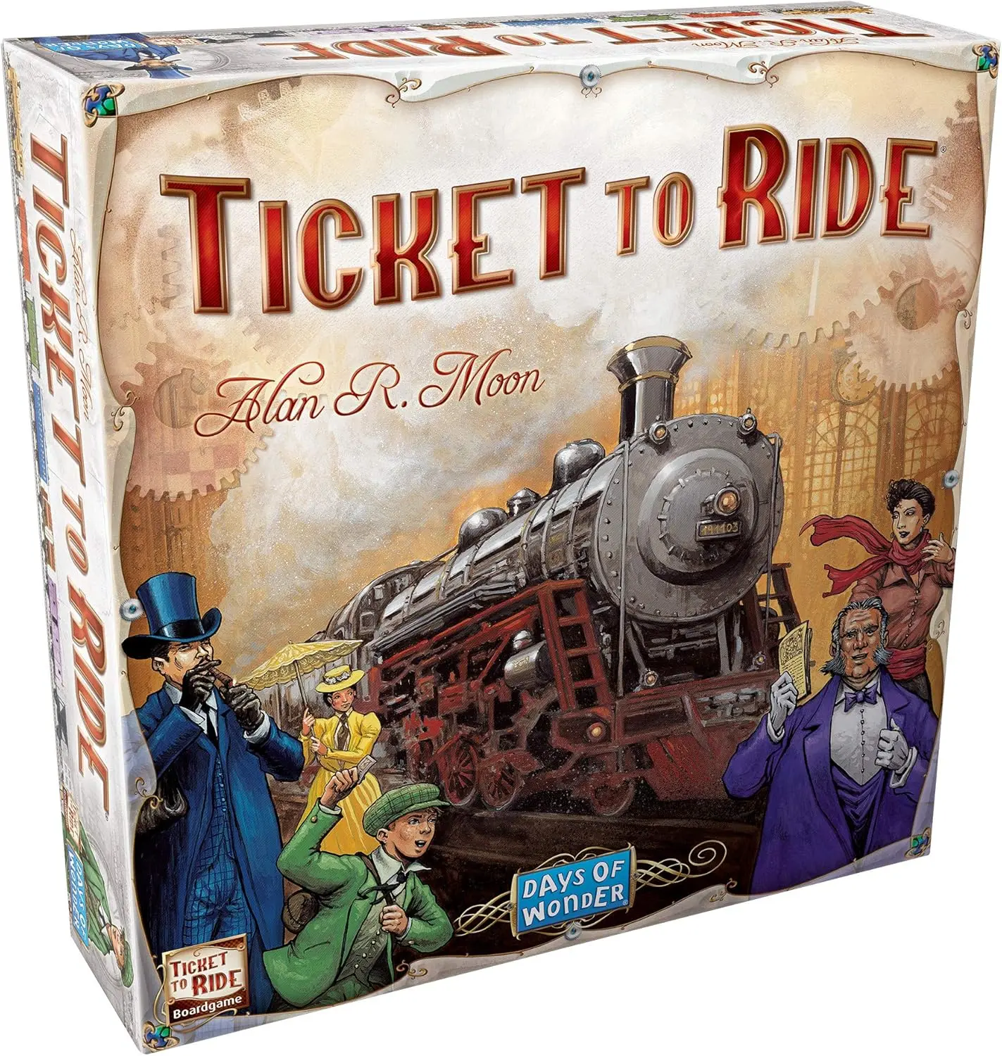Days of Wonder Ticket to Ride Board Game - A Cross-Country Train Adventure for Friends & Family Ages 8+ 2-5 Players 30-60 Min Playtime Strategic Game
