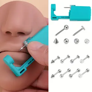 #EarPiercing #DisposableEarPiercing #DIYPiercing #PainlessPiercing #SelfPiercing 2/4  Labret  Raplace  16, Body Jewelry