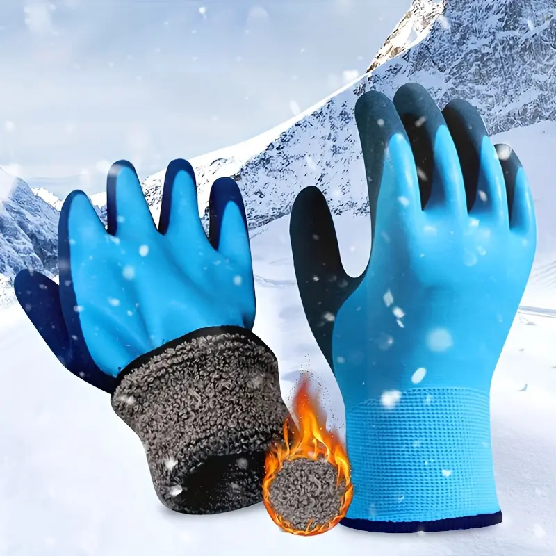 Winter Work Gloves Ultimate, cold-proof and waterproof gloves, warm gloves for working in outdoor cold weather below zero degrees, are very suitable for winter snow shoveling, fishing, outdoor camping, hiking