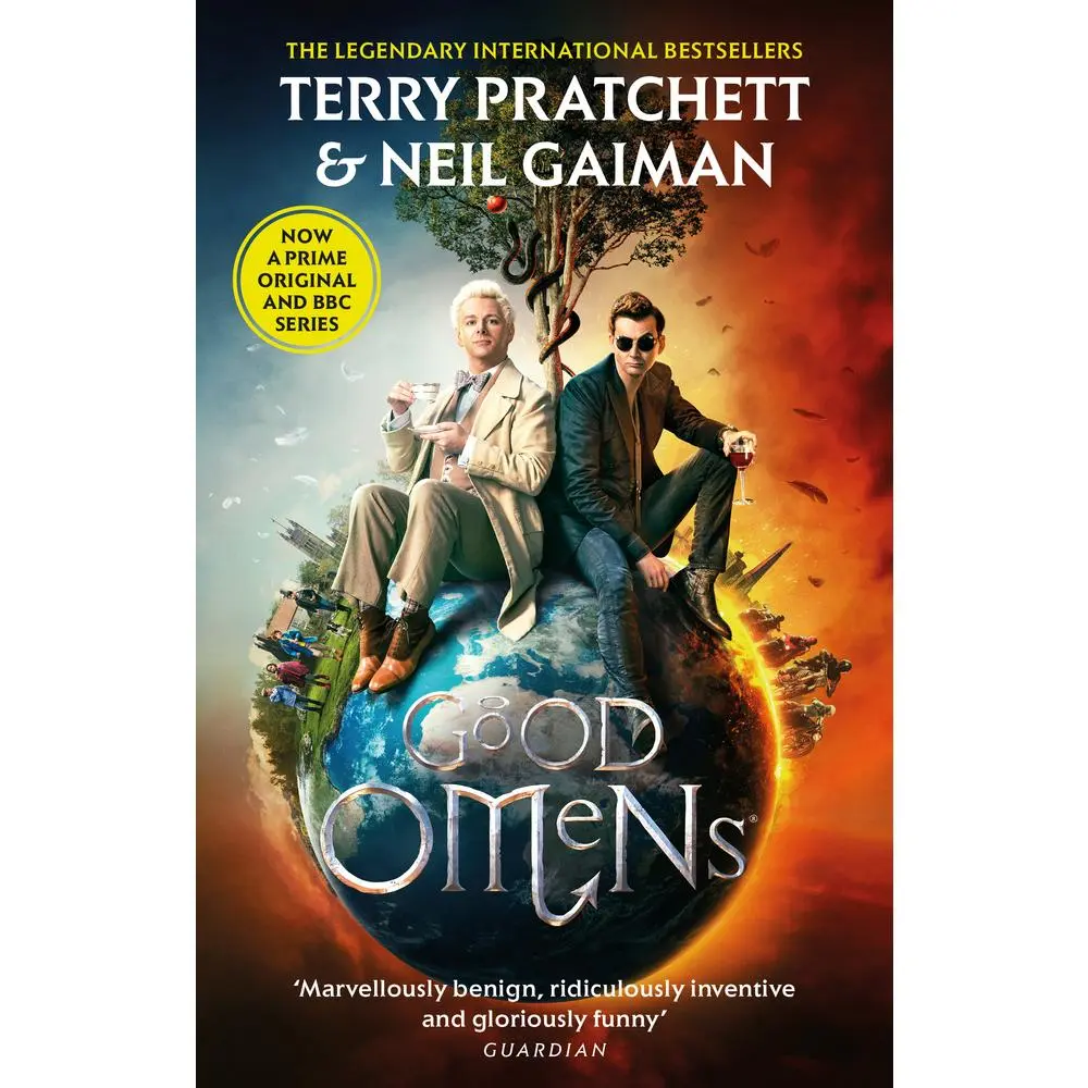 Used Books - Good Omens Paperback by Neil Gaiman (English Language)