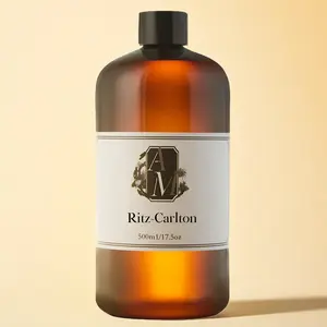 500ML Ritz-Carlton Scented Water-Based Aromatherapy Oil, No Fire Aromatherapy Refill, 15% Fragrance Concentration, Suitable for Wicks, Fragrance Oils