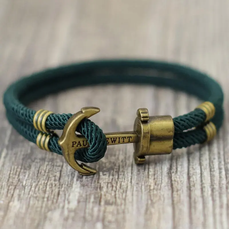 Fashion Vintage Anchor Charm Bracelet, Exquisite Bracelet, 1 Count Men's Classic Bracelet, Fashionable Hand Jewelry for Men, Casual Matching Jewelry for Party, Daily Clothing Decor, High Quality Bracelet, Jewelry Bracelets