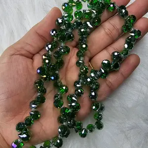 8mm Teardrop Glass Beads 1 Strand crafts
