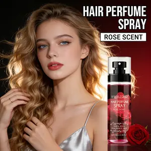 100ml Rose Scented Hair & Body Mist Floral Fragrance Spray with rose extract, jojoba oil, and alcohol-free formula. Gentle, long-lasting fragrance with hydration and antioxidants. Ideal for weddings, bars, girls' nights, and travel