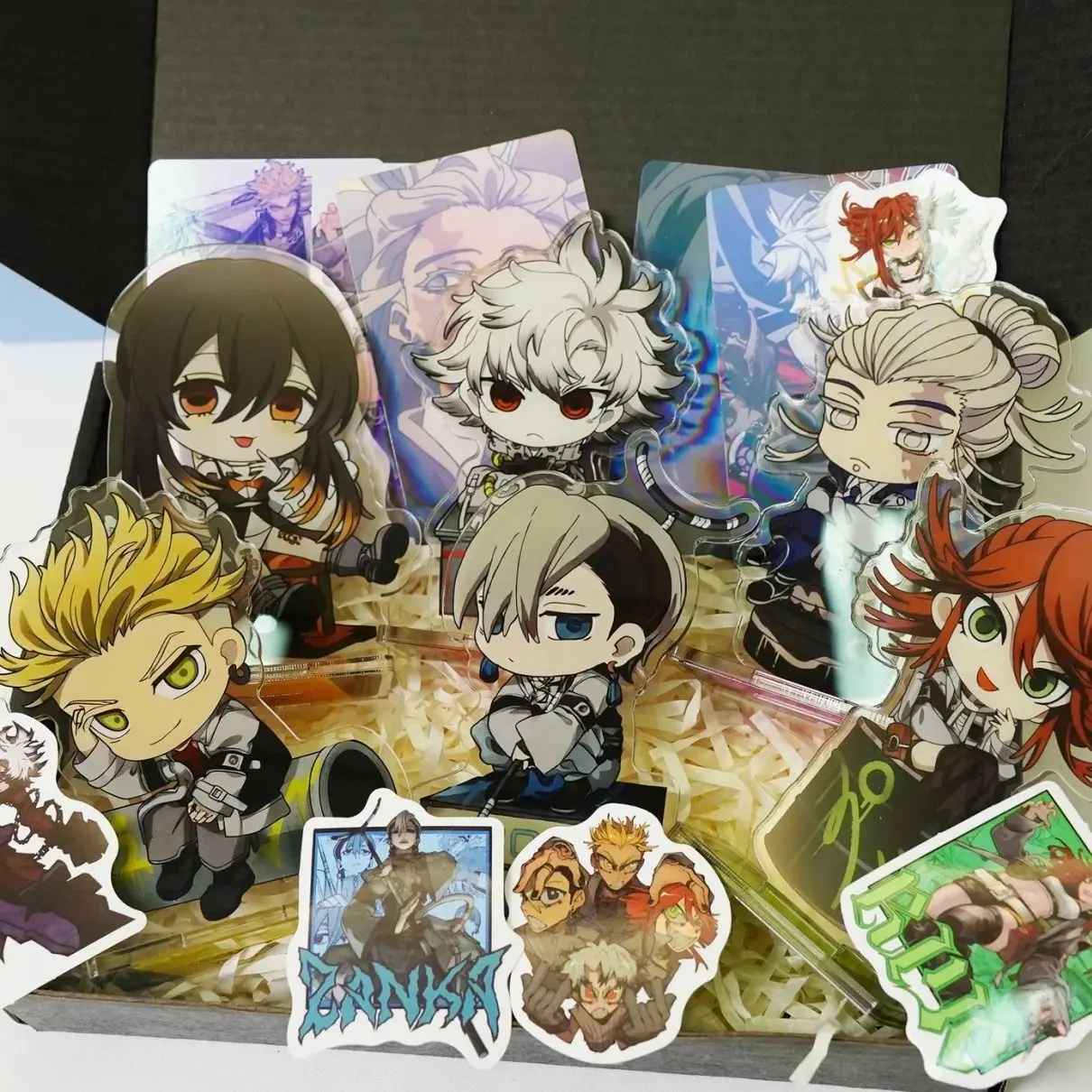 6 ops GACHIACUTA Standee Acrylic Standee, Handmade Fan Gift Anime Merch