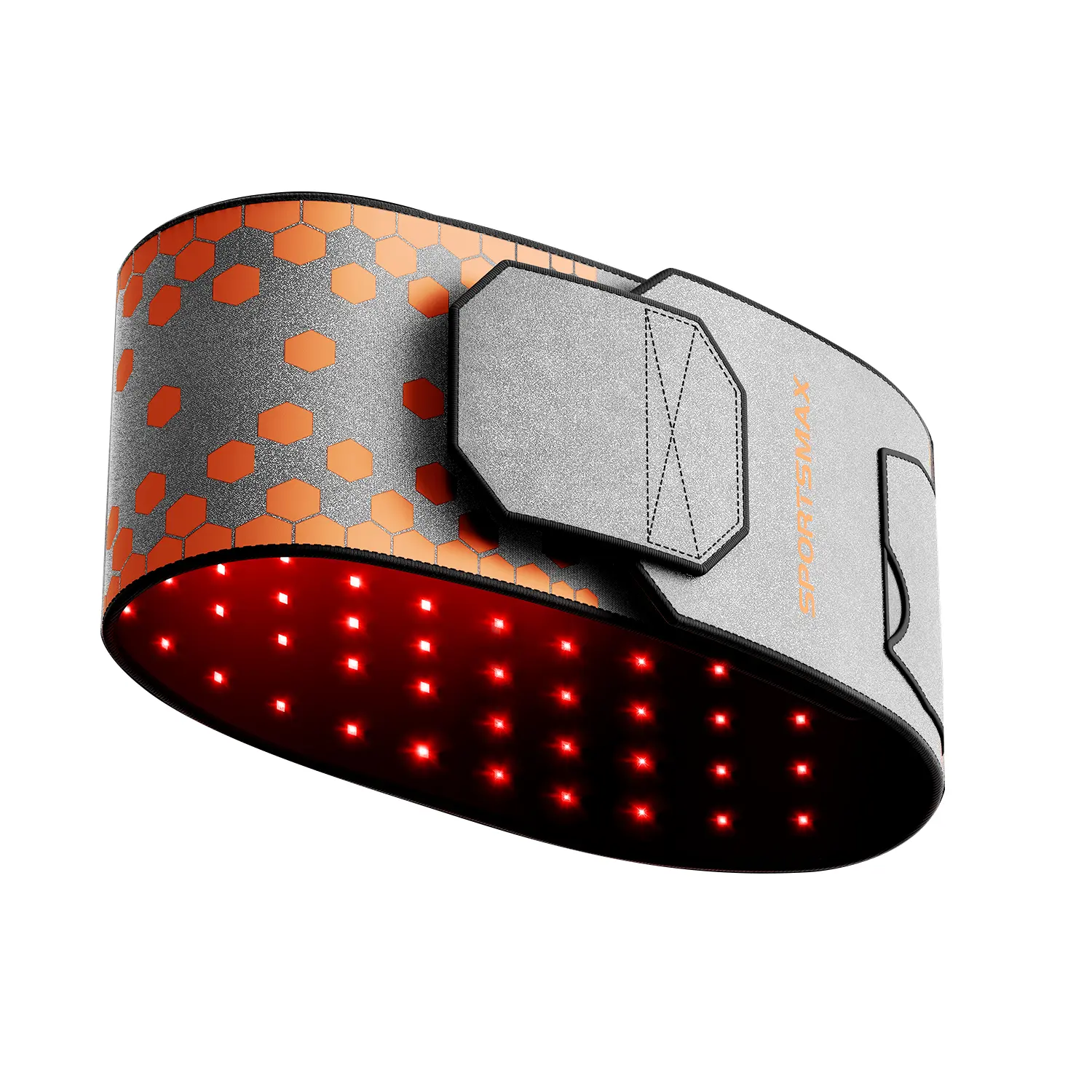 SPORTSMAX Therapy Pad, Pulsed Light and Graphene Heating Mode, Enhancing Sports Performance and Recovery, Wired and Wireless Available Body Belt For Daily Comfort