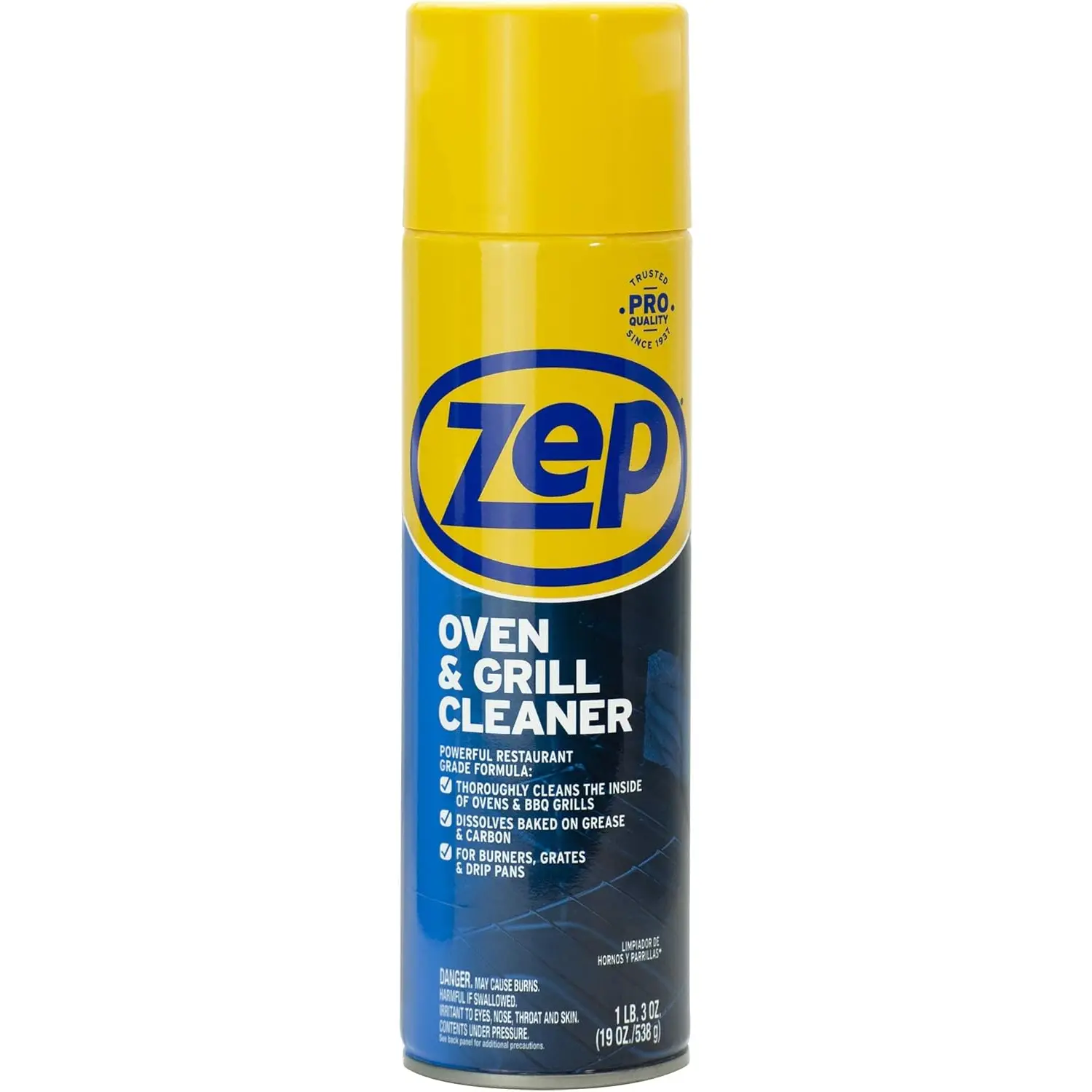 Zep Household Cleaners - Effective Cleaning Solution for Oven & Grill Use Stainless Steel zepo  vengrill  cleaner Grease Remover