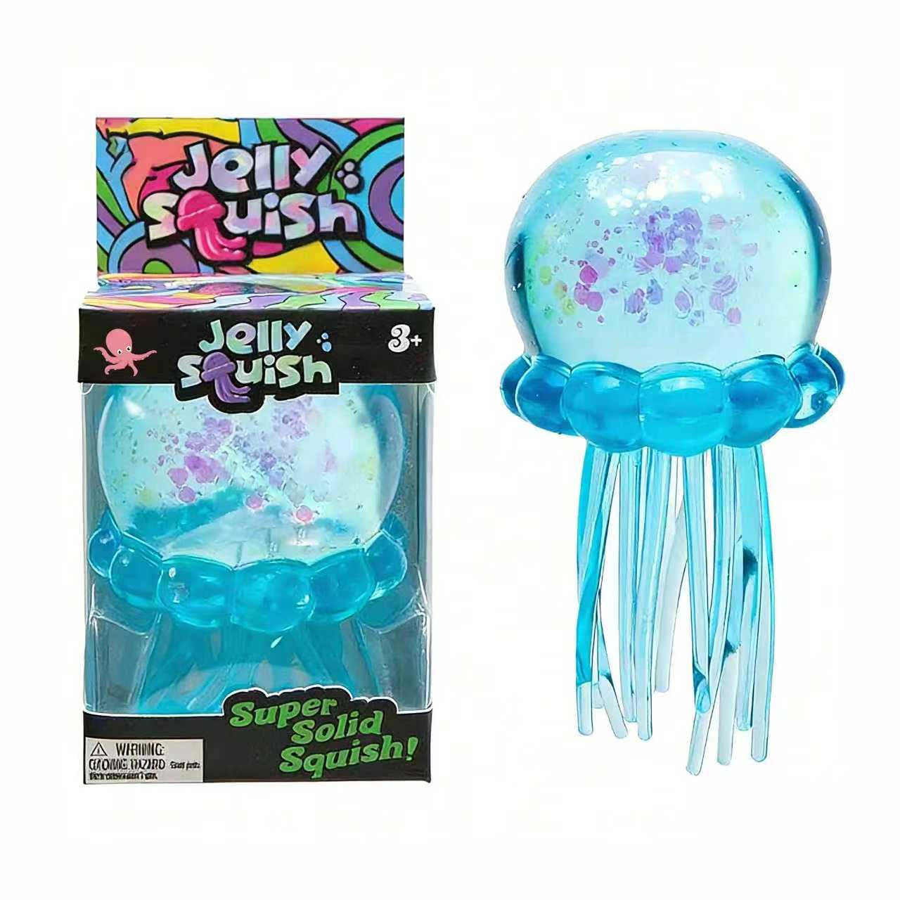 2026 Sensory Toy Jellyfish Squeezable Toy – A Cute Stress Relief Toy, Perfect as a Gift | Not Edible