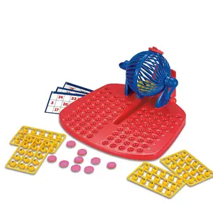 Lottery Machine Game Set, Traditional Family Gathering Game, Includes Round Cage, 90 Number Balls, 12 Cards, Perfect for Parties and Fun Time! Magnetic Building Blocks outer casing stress kids bilding adult fidget toy