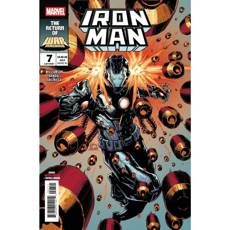 Iron Man #7 Ryan Stegman Cover