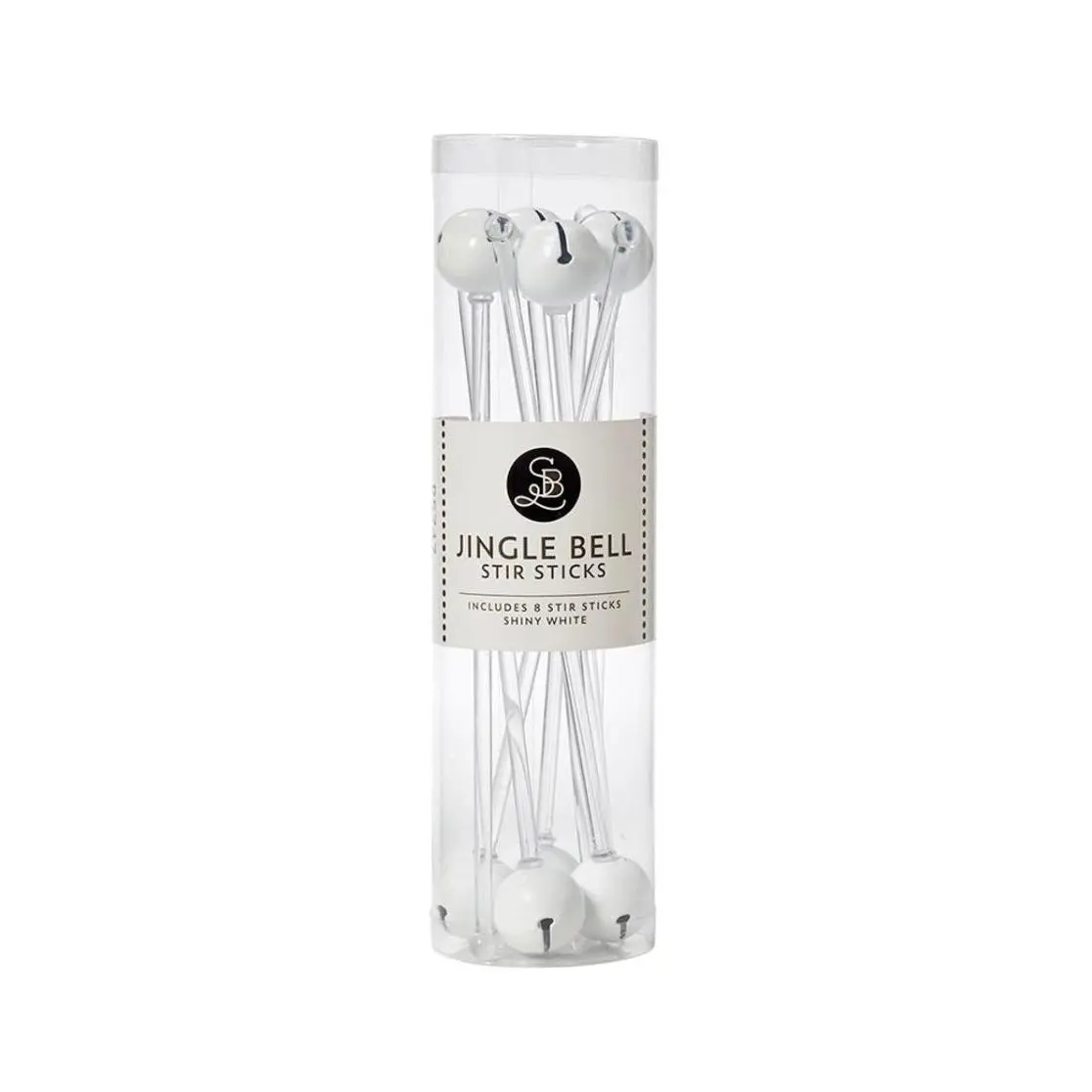 White Bell Stir Sticks
