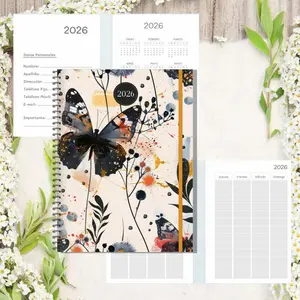 2026 Planner and Organiser (1st–28th), Weekly Layout (Monday to Sunday), Suitable for University and Personal Use - 8.5x11 inches, Contemporary Cover Design, Additional Month Pages, Schedule Management, Time Management, Stylish Storage chunky sketchbook