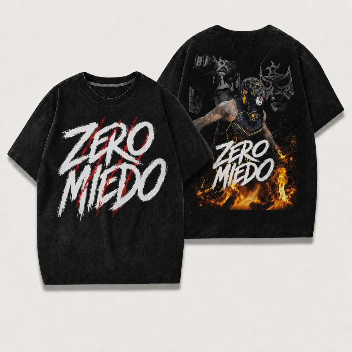 Penta Zero Miedo WWE Shirt, Vintage 90s Lucha Libre Wrestling Graphic Unisex Wash Tee, Streetwear Style Hoodie, Sweatshirt, Gift For Fan, Gift For Him And Her