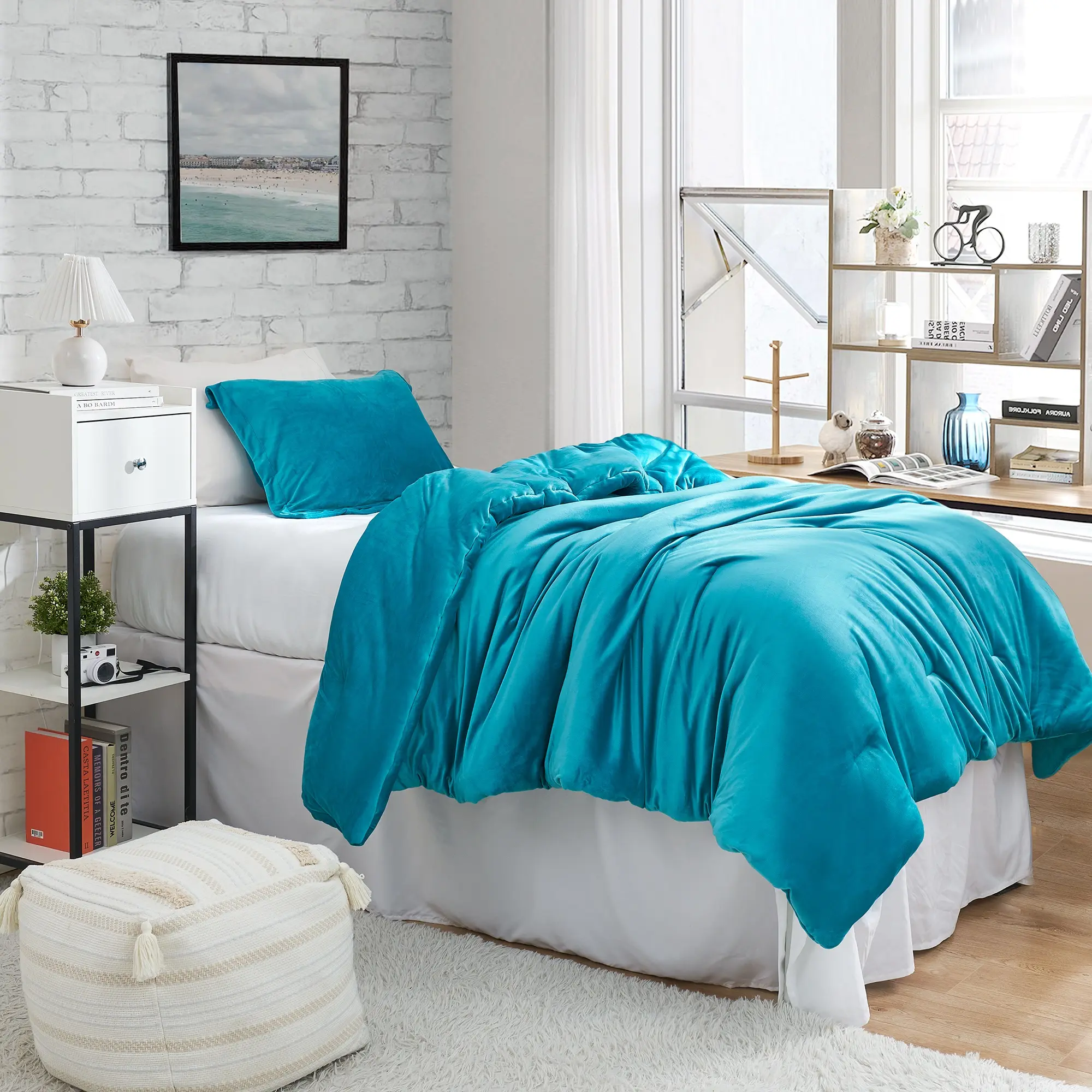 Love Thick - Lush Coma Inducer Twin XL Comforter Set - Tahitian Teal