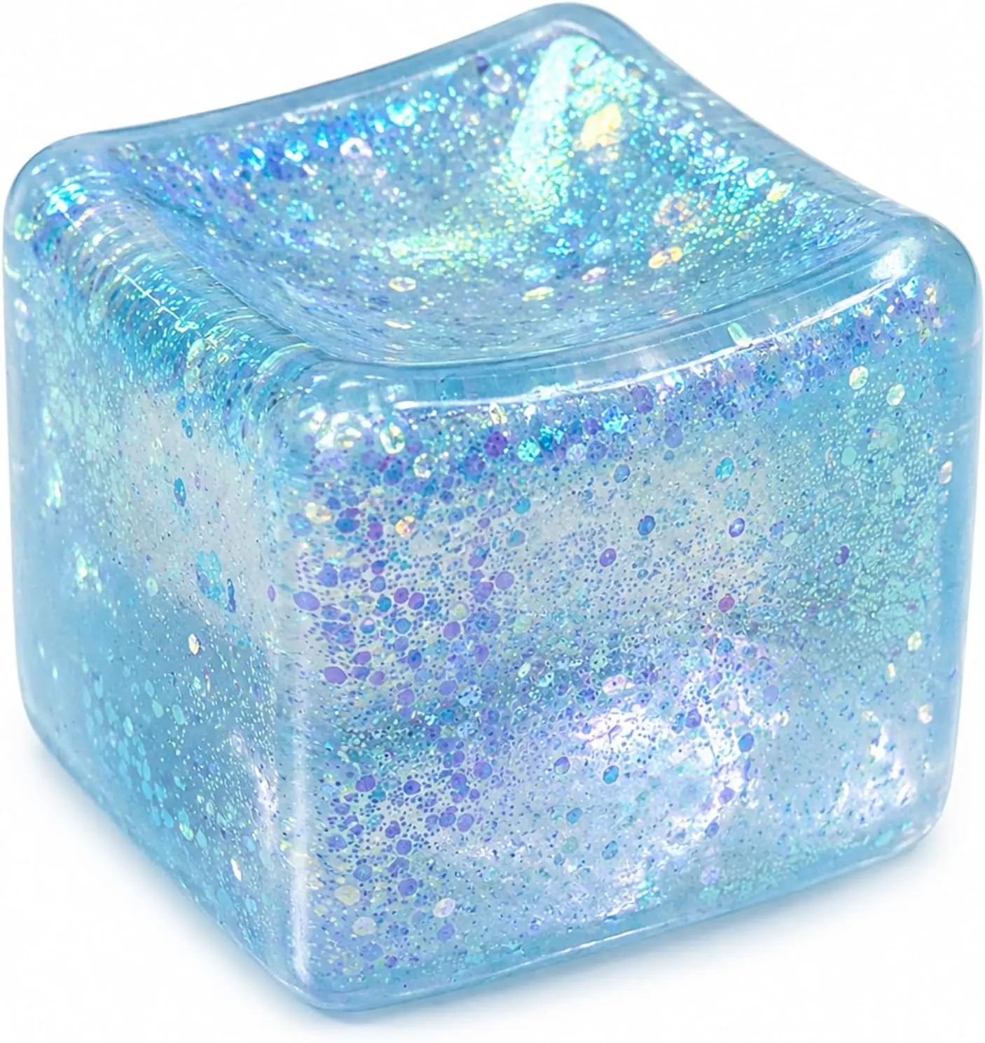 Clear Ice Cube Squishy – Made of soft, stretchy TPR material, this unisex sensory gift feels great in your hands and melts away stress and anxiety. Perfect for sprucing up your office desk or handing out as party favors.