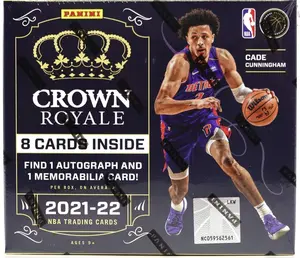 2021-22 Panini Crown Royale Basketball Box