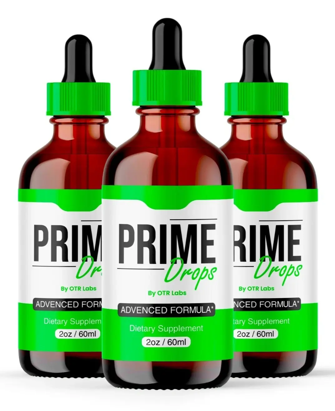 Prime Drops for men ED PrimeDrops Extra Strong Formula Dietary Supplement 3 pack
