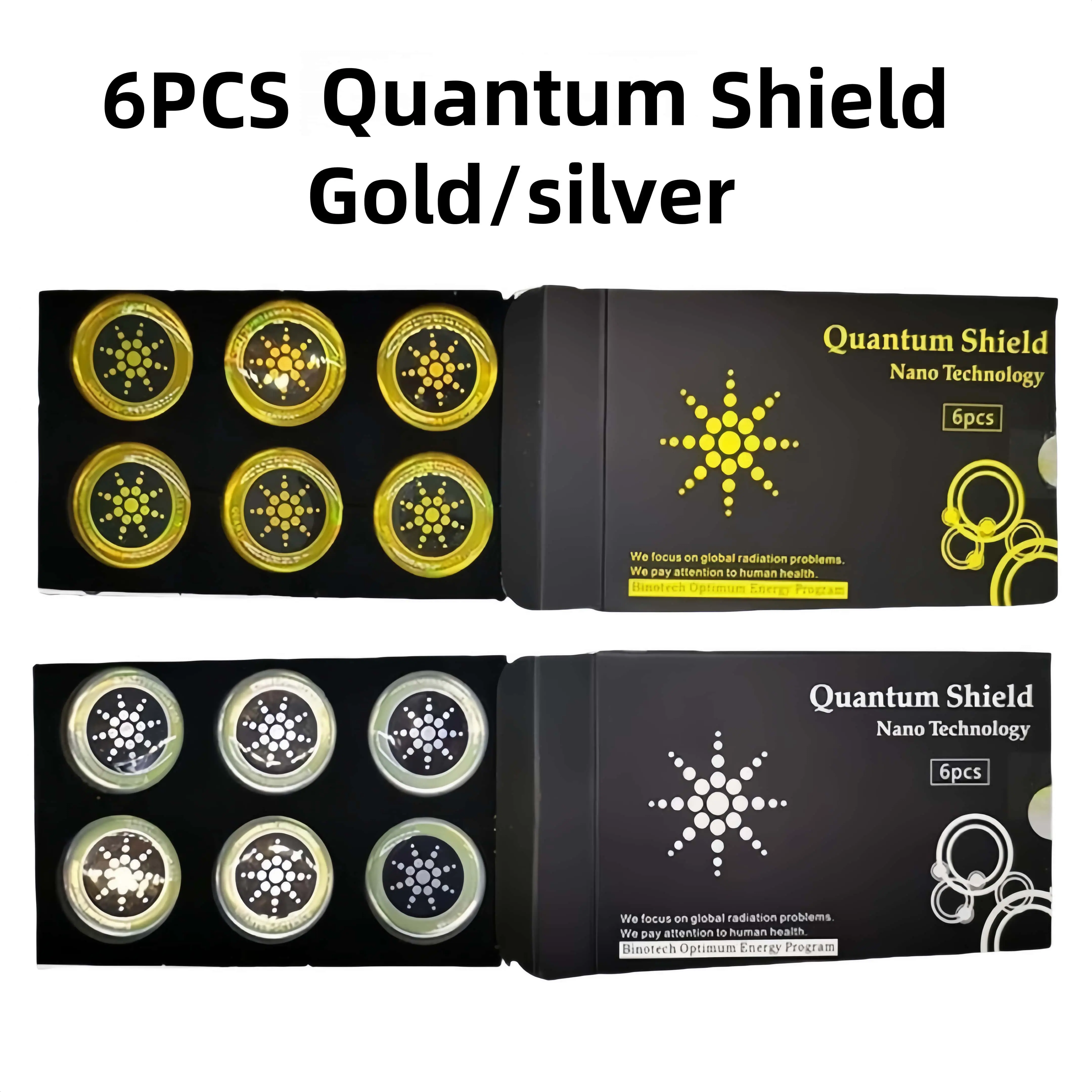 [6 Pcs] Ｅм F Stickers - Multi-Device Protective Stickers-For Phones, Laptops, Fridges, and More - Gold/Silver for Smartphones, Cases, and Devices
