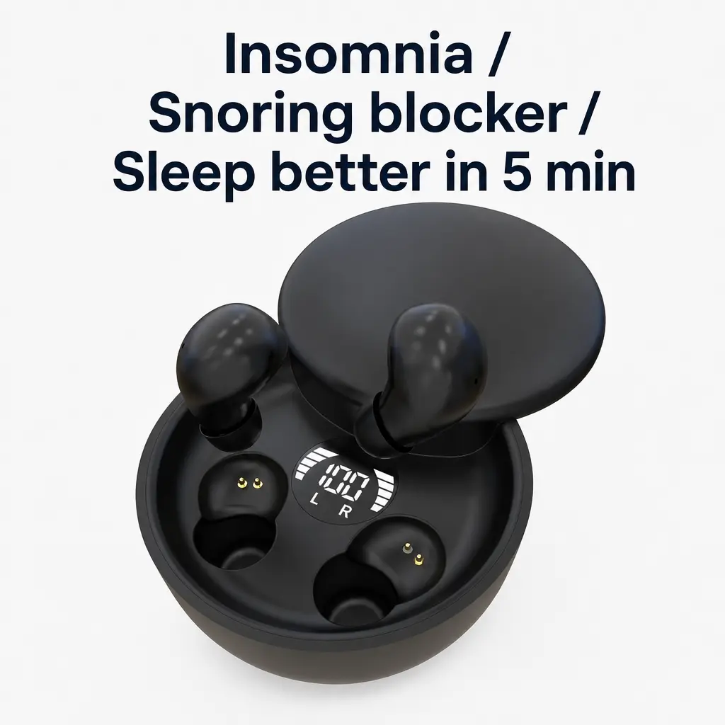 Can’t sleep because of noise or snoring? These sleep earbuds for light sleepers and insomnia sufferers help you fall asleep faster and stay asleep comfortably all night