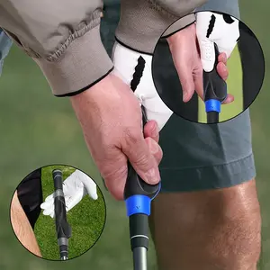 Golf Grip Trainer Attachment - Perfects Your Swing with Consistent Hand Placement, Adjustable Trainer for Customized Fit - Ideal for Golfers of All Skill Levels, Improves Overall Game Performance