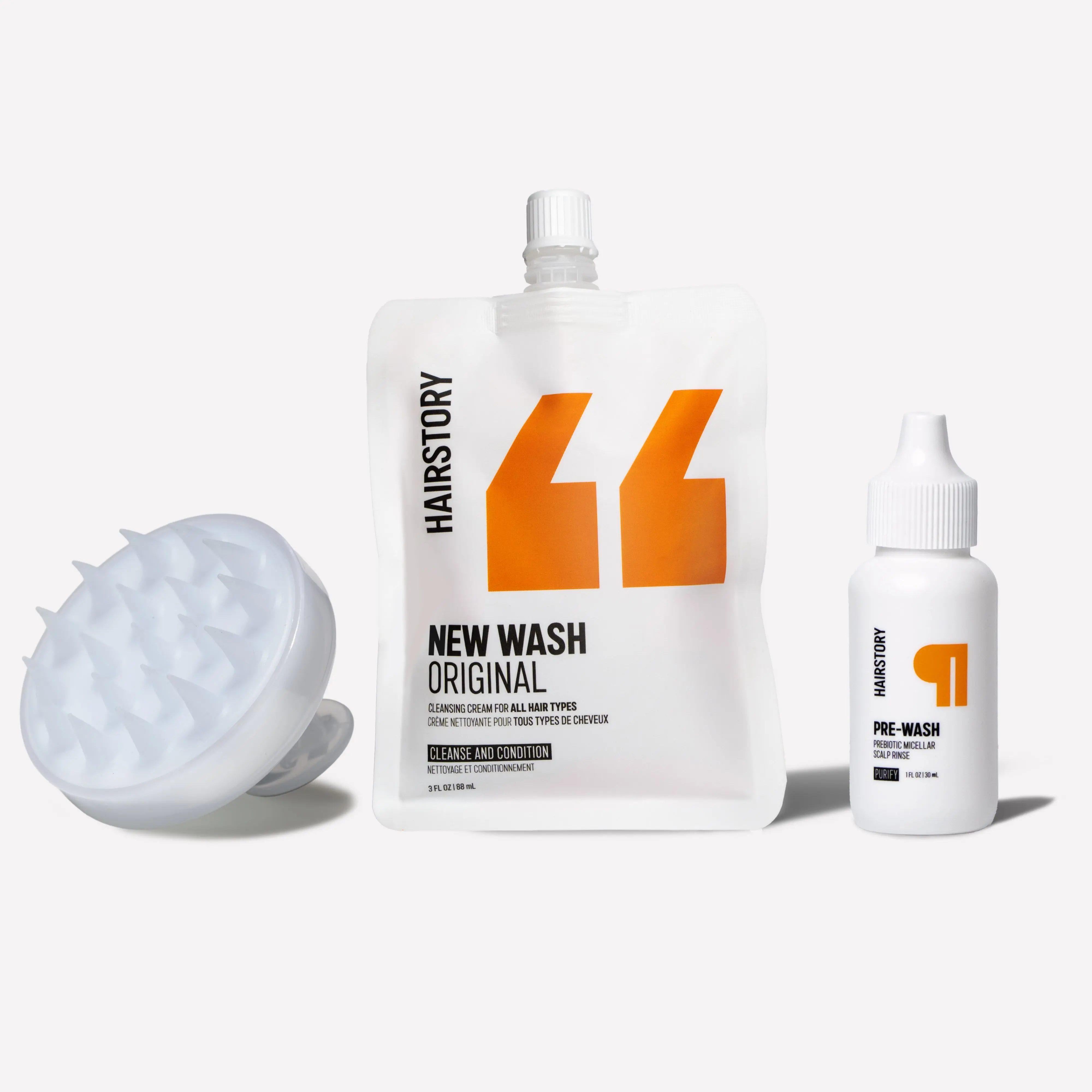 HAIRSTORY Mini New Wash Method Discovery Set for All Hair Types