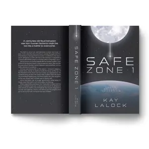 Safe Zone 1 by Kay Lalock signed paperback sprayed edges
