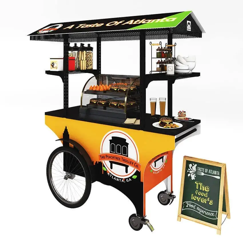 Coffee Push Cart