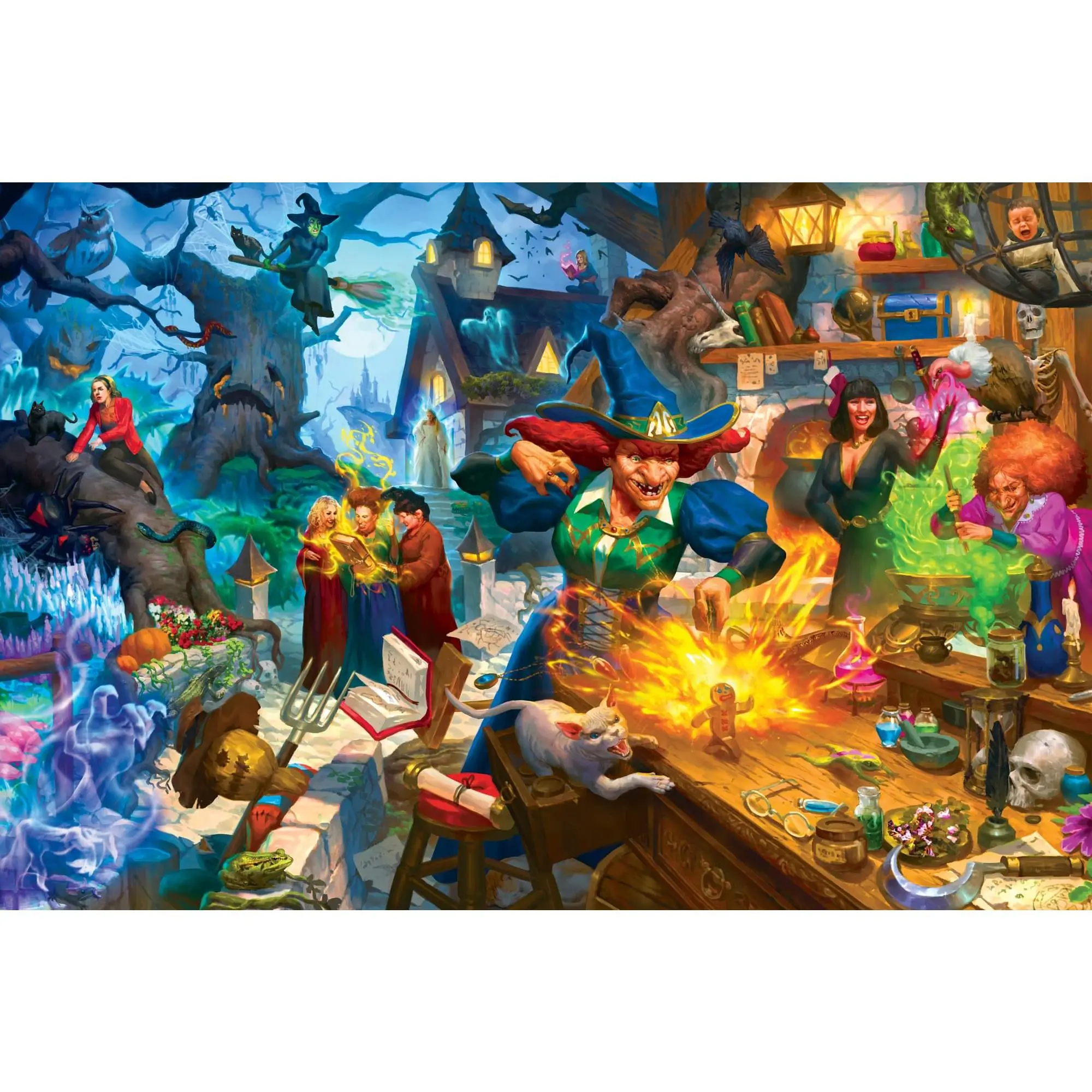 Witches Wanion Mystical Puzzle For Adults And Kids | 1000 Piece Jigsaw Puzzle